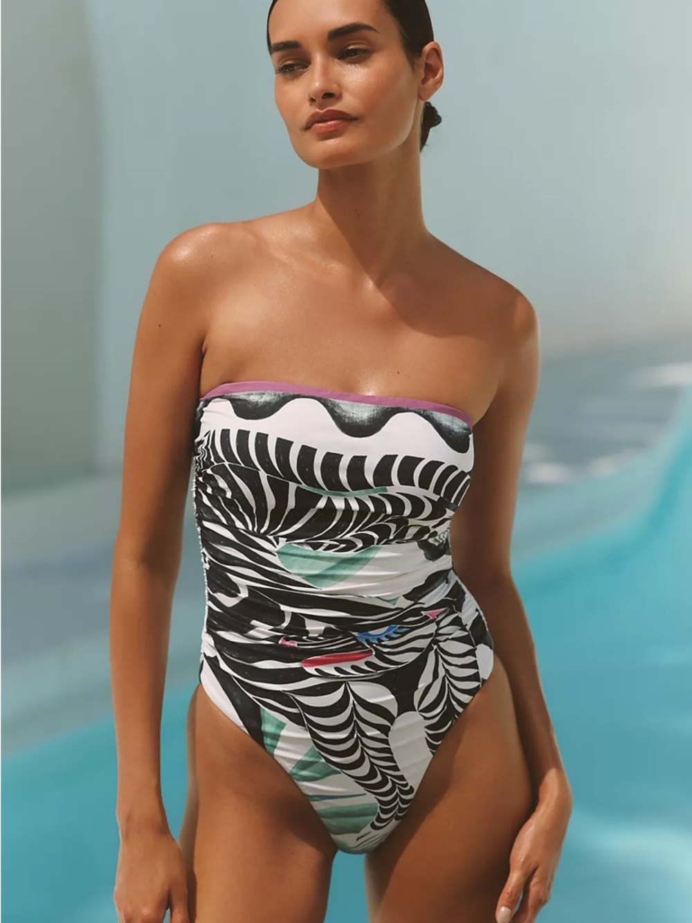 Carla Petelski x Celandine Ruched One-Piece Swimsuit